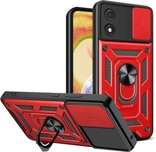 PC + TPU чехол Camshield armor для Motorola Moto G04 / красный 095725 фото