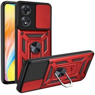 PC + TPU чохол Camshield armor для OPPO A38 (CPH2579) / червоний 093601 фото