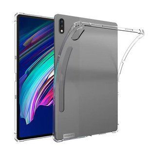 Чехол WXD силиконовый противоударный на Lenovo Tab P12 (12.7") / прозрачный 094946 фото