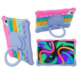 Чехол Pop it case на планшет Xiaoxin Pad 2024 (11") / multicolored powder 098386 фото