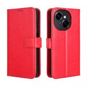 Чехол книжка Book case для Tecno Spark Go 1 / красный 097886 фото