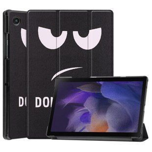 Чохол книжка Crazy Horse для Samsung Galaxy Tab A8 (X200 / X205) 10.5" / dont touch me 093880 фото