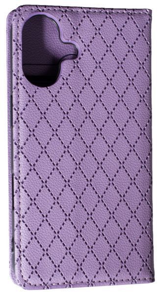 Чохол книжка Deluxe на Apple iPhone 17 / фіолетовий 204223 фото