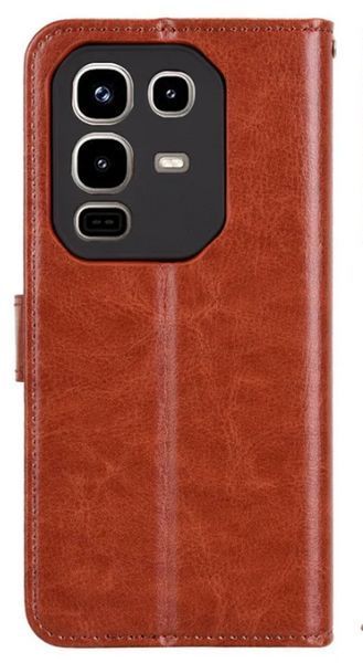 Чехол книжка Book case для Infinix Note 50 Pro Plus (5G) / коричневый 099469 фото