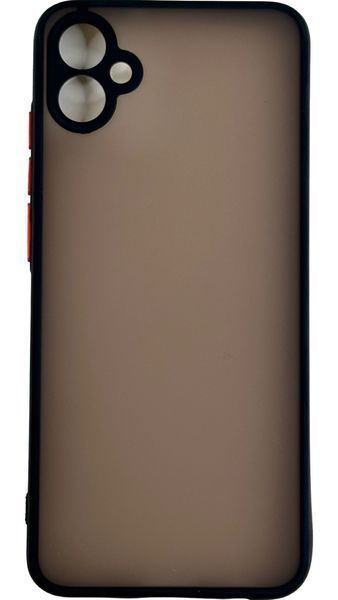TPU чохол накладка Matte Color Case для Samsung Galaxy A04E чорний 092499 фото