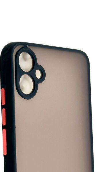 TPU чохол накладка Matte Color Case для Samsung Galaxy A04E чорний 092499 фото