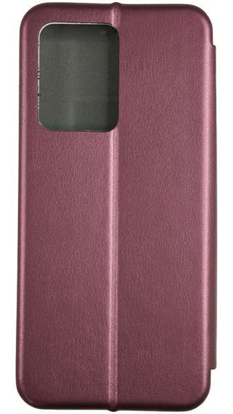 Чохол книжка Elegant book для Xiaomi Redmi Note 12 Pro Plus / бордовий 093127 фото