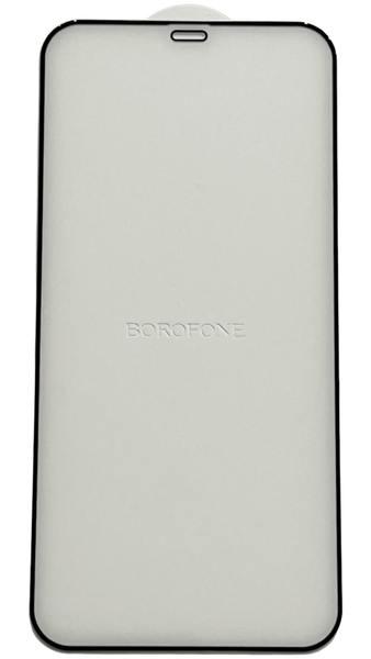 Захисне скло Borofone для iPhone 12 Pro Max (на айфон 12 про макс) чорний 086268 фото
