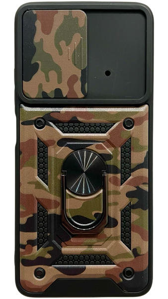PC + TPU чохол Camo на Poco X4 Pro 5G (на подо х4 про) коричневий 086218 фото