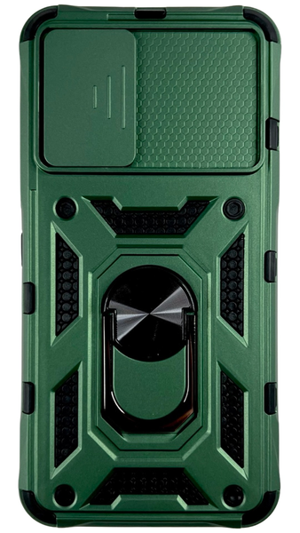 PC + TPU чехол Camshield armor для Samsung Galaxy S22 / зеленый 086513 фото