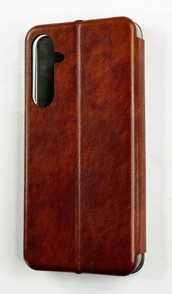 Чохол книжка Perforation book для Samsung Galaxy A55 коричневий 095784 фото