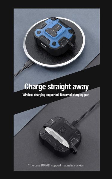 Противоударный Bounce Pro Case Nillkin для AirPods Pro 2 зеленый 090103 фото
