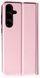 Шкіряний чохол книжка Fibra case на Samsung Galaxy A17 (5G) / pink 203887 фото 2