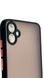 TPU чохол накладка Matte Color Case для Samsung Galaxy A04E чорний 092499 фото 3