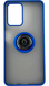 TPU чохол накладка Matte Ring Magnit для ZTE Blade A72 синій 90637 фото 2