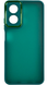 TPU чохол Luxury Metal Lens на Oppo A17 зелений 088438 фото 1