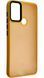 TPU чехол Matte Color для Motorola E40 оранжевый 86029 фото 1