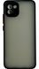 TPU чохол накладка Matte Color Case для Samsung Galaxy A03 чорний 092599 фото 2