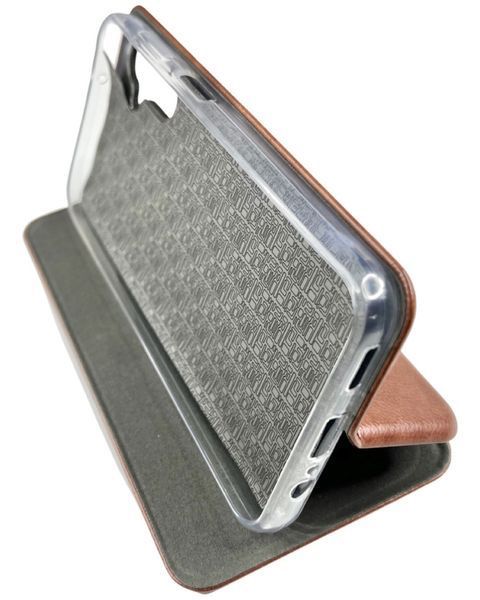 Чохол книжка Perforation book для Samsung Galaxy A34 коричневий 088021 фото
