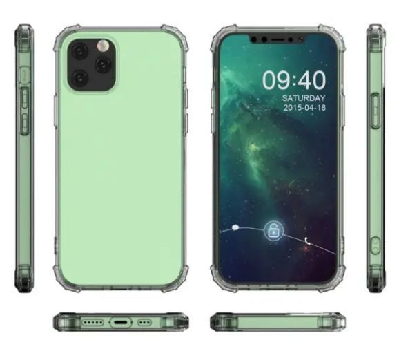 Чохол накладка WXD для iPhone 12 mini (відкрита камера) / прозорий 087018 фото