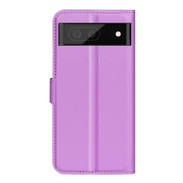 Чехол книжка Lichee для Google Pixel 6a фиолетовый 089841 фото