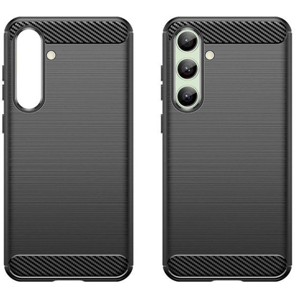 TPU чехол накладка Urban для Samsung Galaxy S24 FE / черный 098294 фото