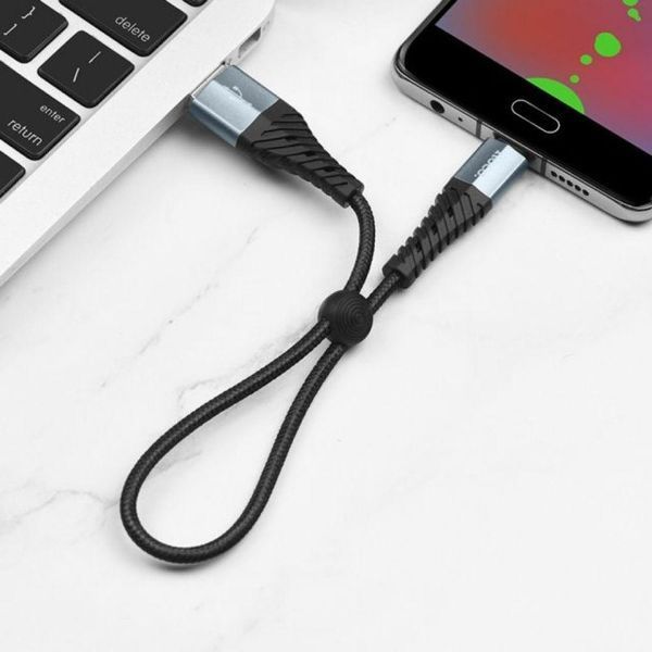 USB кабель Hoco X38 Cool Micro USB Cable (0.25m) 80607 фото