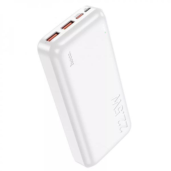 Повербанк Power Bank Hoco J101A Astute 22.5 W 20000 mAh 2xUSB/Type-C білий 093229 фото