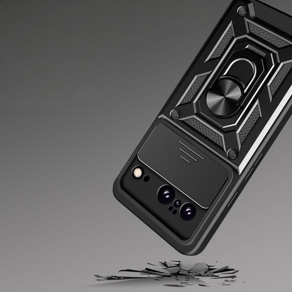 PC + TPU чохол Camshield armor для Google Pixel 8 / зелений 094606 фото