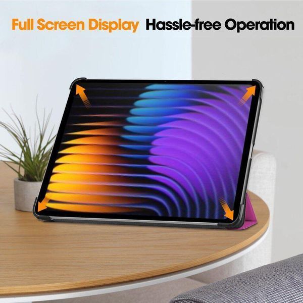 Чохол книжка Crazy Horse на Xiaomi Pad 7 (11.2")/фіолетовий 098079 фото