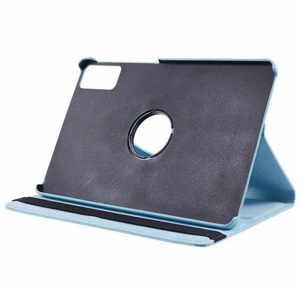Шкіряний чохол-книжка 360 на Xiaomi Redmi Pad SE (11") / блакитний 093011 фото