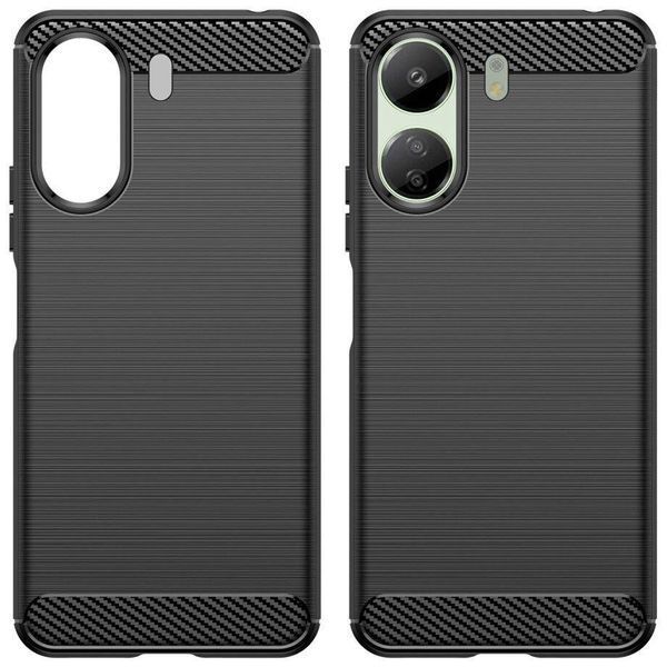 TPU чохол накладка Urban для Xiaomi Redmi 13C / чорний 094038 фото