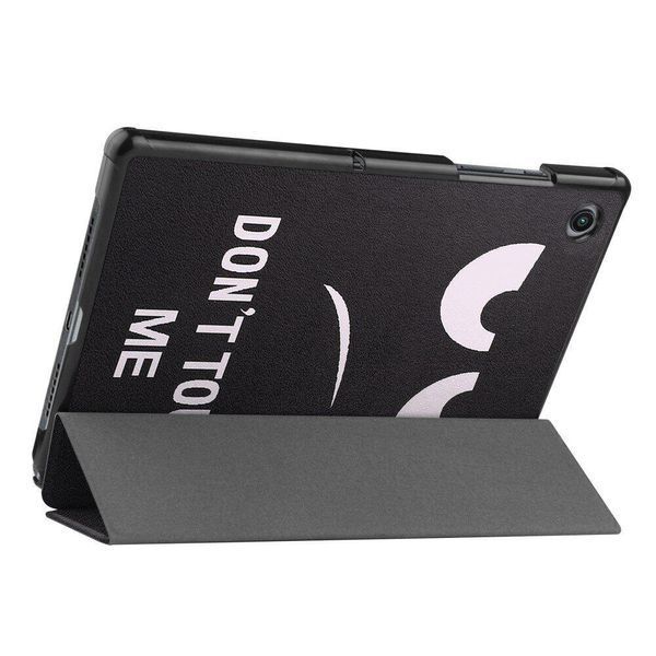 Чохол книжка Crazy Horse для Samsung Galaxy Tab A8 (X200 / X205) 10.5" / dont touch me 093880 фото