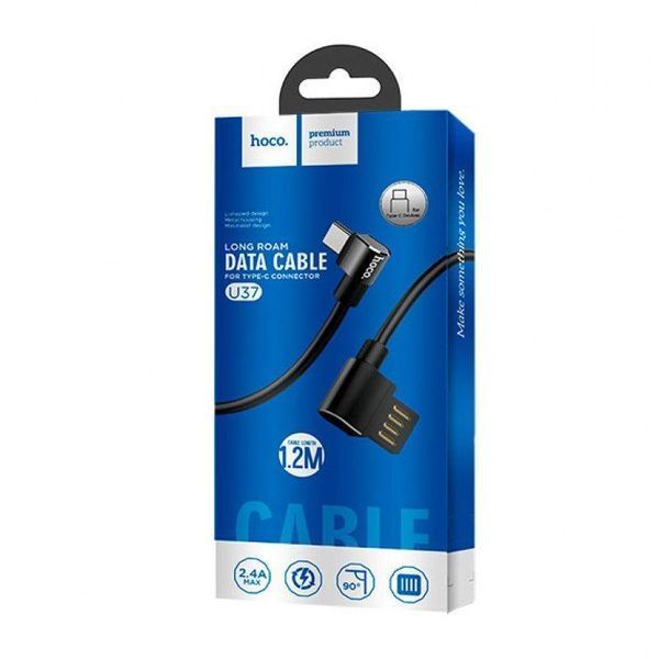 USB кабель на Type-C Hoco U37 Long Roam (1.2m) (1 цвет) 16686 фото