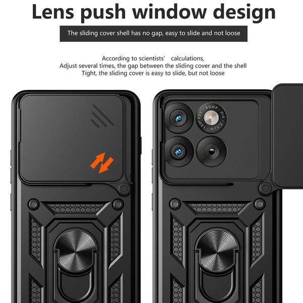 PC + TPU чехол Camshield Armor для Motorola Edge 70 / светло-зеленый 100970 фото