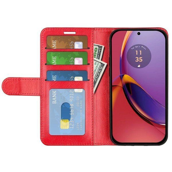 Чохол книжка Book case для Motorola G84 / червоний 093323 фото