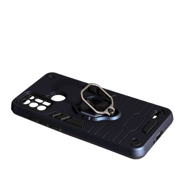 PC + TPU чохол New Transformer для ZTE Blade A52 синій 88339 фото