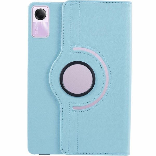 Шкіряний чохол-книжка 360 на Xiaomi Redmi Pad SE (11") / блакитний 093011 фото