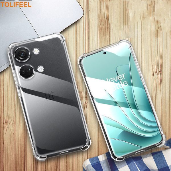 Чехол WXD силиконовый противоударный для OnePlus Ace 2V / прозрачный 089743 фото