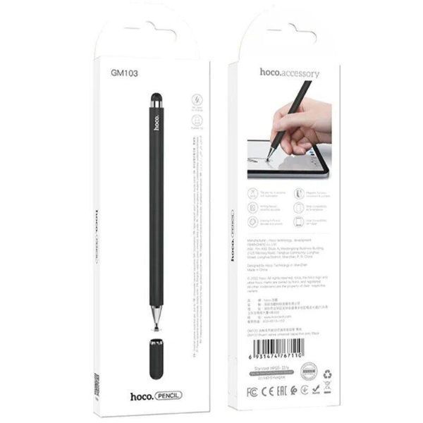 Стилус Hoco GM103 Universal Capacitive Pen черный 094323 фото