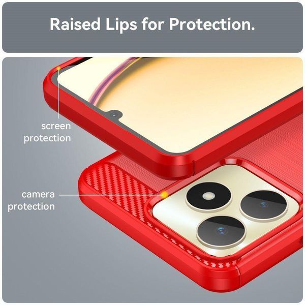 TPU чохол накладка Urban для Realme Note 60 (RMX3933) / червоний 098267 фото