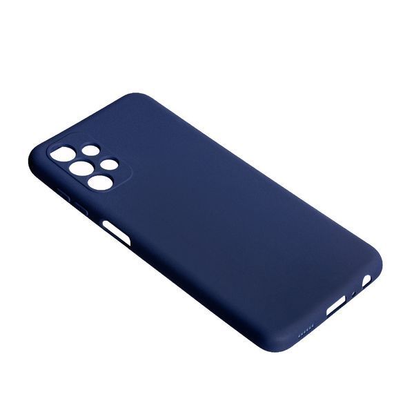 TPU чехол Smitt накладка бампер для Samsung Galaxy A13 (на самсунг а13) синий 085730 фото