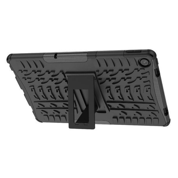PC + TPU чохол Armor на Lenovo Tab M10 Plus (3 Gen) чорний 093366 фото
