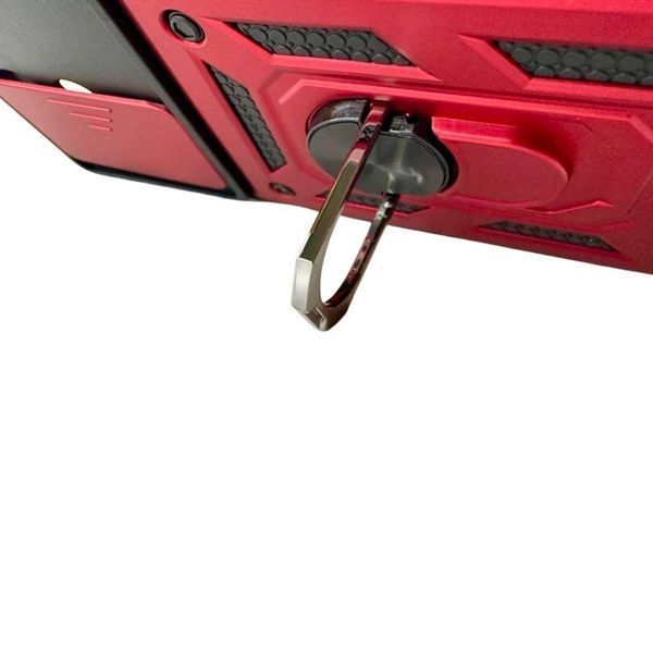 PC + TPU чехол Camshield Armor для Tecno Spark 10 Pro / красный 092149 фото