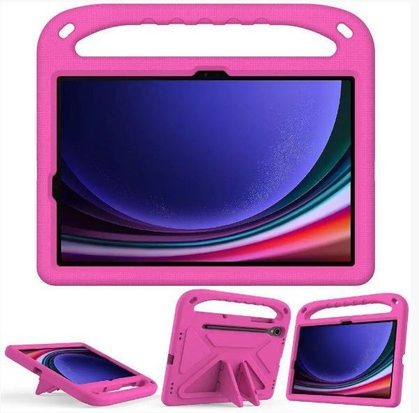 Чохол Kids Case Tablet на Samsung Galaxy Tab S10 FE (10.9") / малиновий 202901 фото