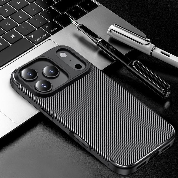 TPU чохол накладка Autofocus для iPhone 17 Pro / чорний 203315 фото