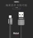 USB кабель Remax Metal с Lighting (3 цвета) (RC-044i) 11525 фото 2