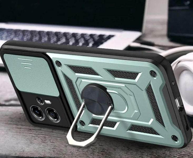 PC + TPU чехол Camshield Armor для Motorola G14 / светло-зеленый 092099 фото