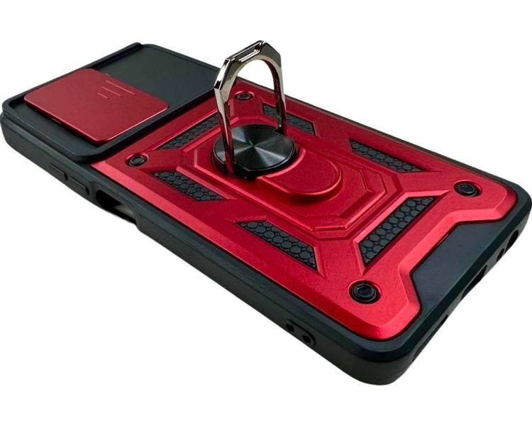 PC + TPU чехол Camshield Armor для Tecno Spark 10 Pro / красный 092149 фото