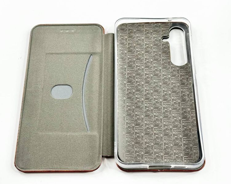 Чохол книжка Perforation book для Samsung Galaxy A55 коричневий 095784 фото
